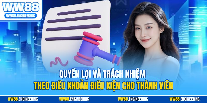 Quyền lợi và trách nhiệm theo điều khoản điều kiện cho thành viên