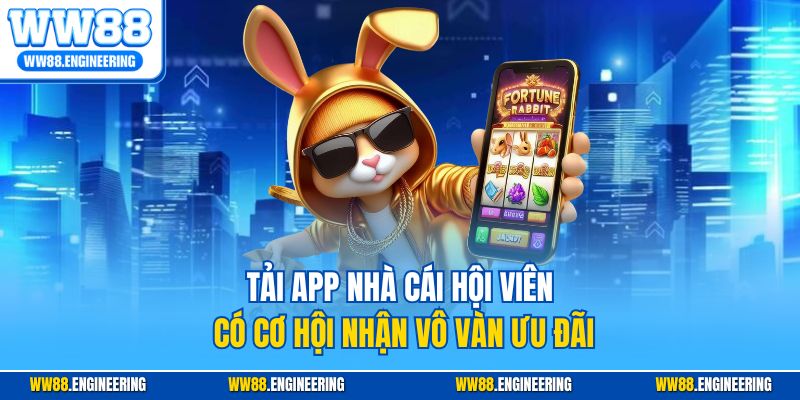 Tải app nhà cái hội viên có cơ hội nhận vô vàn ưu đãi